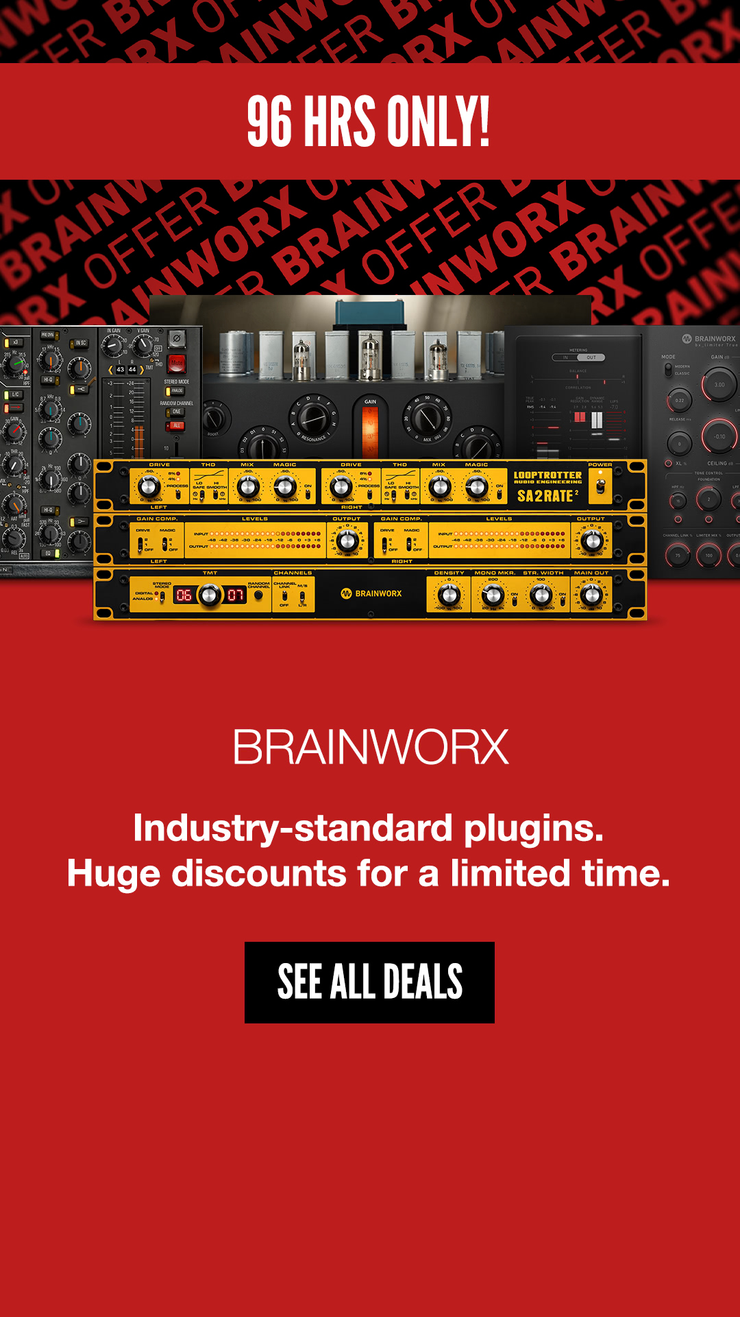 4 Brainworx Plugins Flash Sale