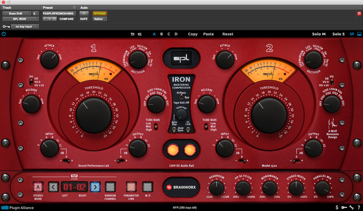 Gladiator vst. SPL Iron Mastering Compressor. SPL - Sound Pressure Level VST. SPL Mastering VST. SPL Dynamic VST.