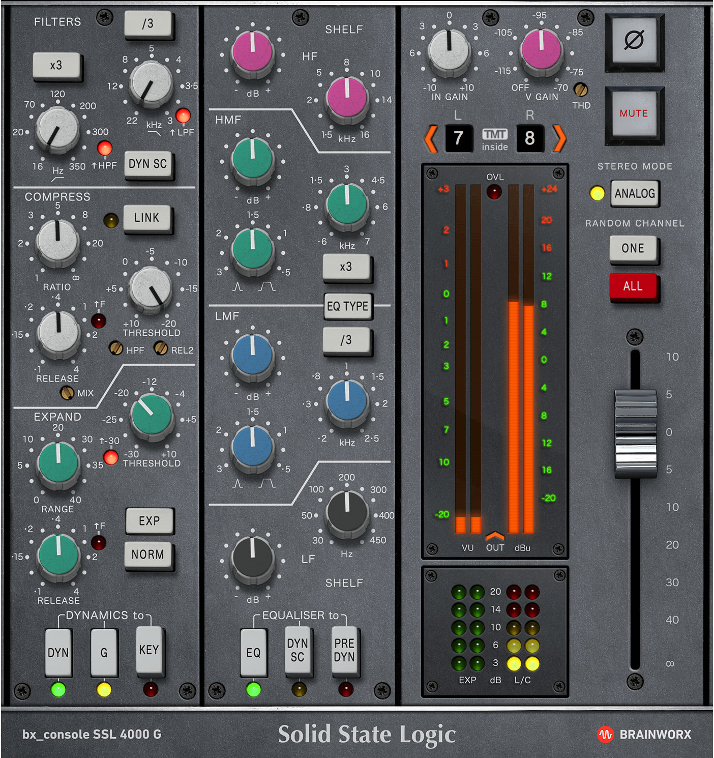 waves ssl 4000 e-channel vs g-channel