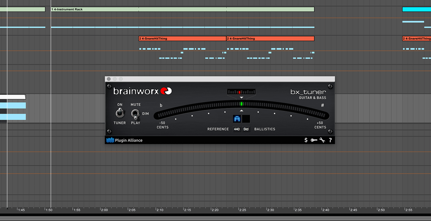 Brainworx bx_tuner - Plugin Alliance