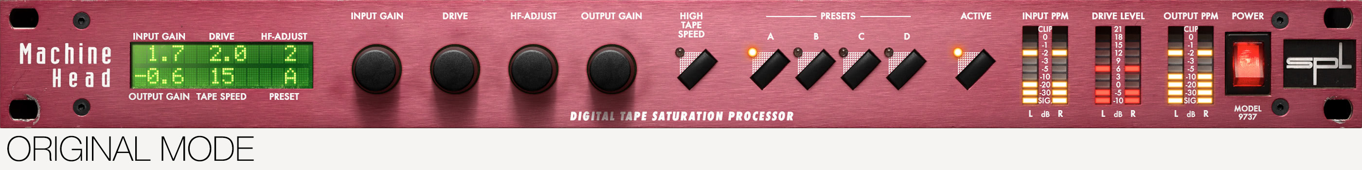 An image of SPL Machine Head's Original mode