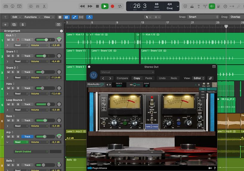 Kiive Audio Tape Face Plugin Alliance